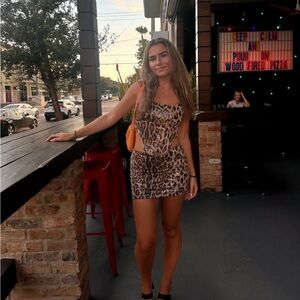 Ivyrose boutique cheetah sequins set